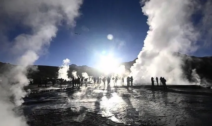Geysers del Tatio ingles, portuguez, español