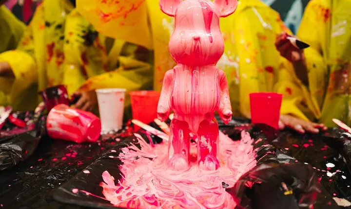 Private Bear Painting Class in Chicago
