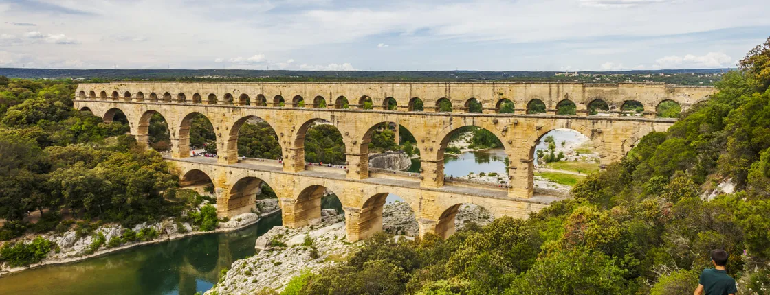 Entrance tickets for the Pont du Gard
