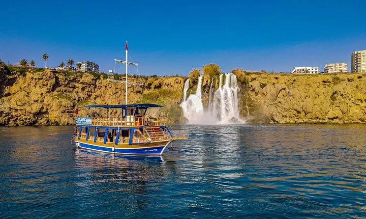 Antalya Boat Trip to the Düden Waterfall and Bays