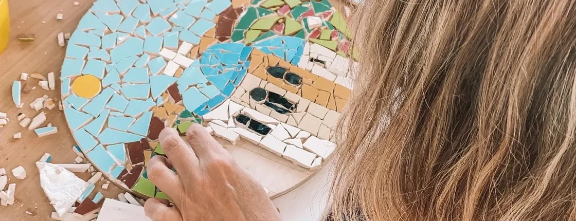 Creative Mosaic Workshop in Karpathos