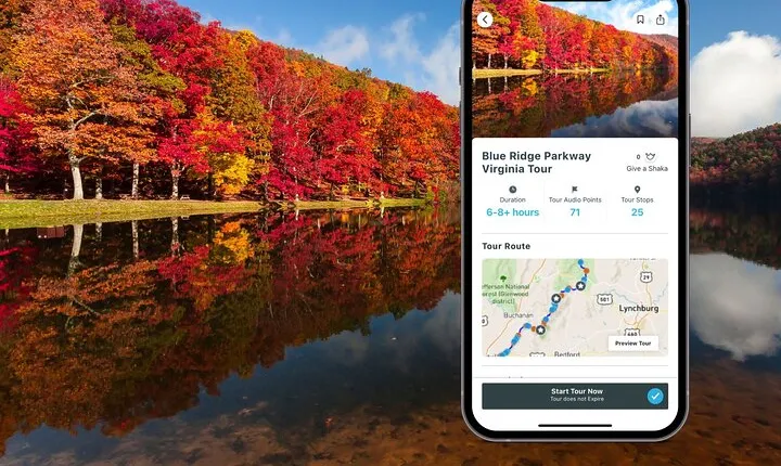 Blue Ridge Parkway Virginia Self-Guided Audio Tour
