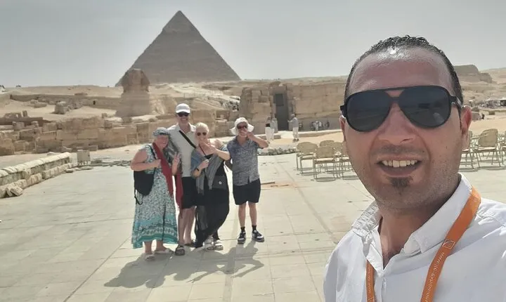  Tour Alexandria Port or Hotel to Giza Pyramids, Egyptian Museum