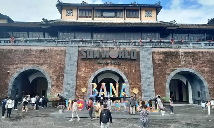 Hue to Hoi An via Hai Van Pass and Golden Bridge by Private Car