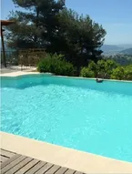Villa With 5 Bedrooms in La Roquette-sur-var, With Wonderful sea View, Private Pool, Furnished Garden - 25 km From the Beach