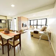 Incrível apartamento à 200m da praia