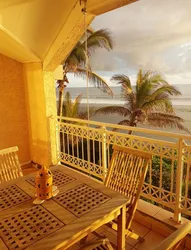 Apartment With one Bedroom in Les Trois Bassins, With Wonderful sea View, Furnished Balcony and Wifi
