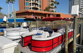 Frisky Mermaid Pontoon Boat Rentals in Pensacola Beach
