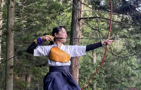 Outdoor Kyudo Archery Experience in Hiroshima