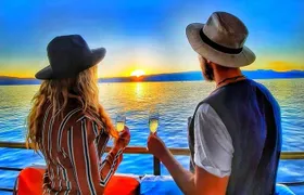 1.5 Hour Ohrid Lake Sunset Cruise