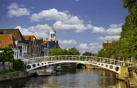 Self guided tour with interactive city game of Dokkum