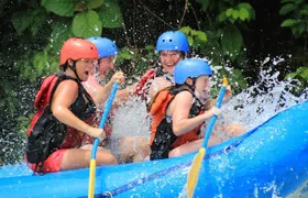 Whitewater Rafting Savegre Class II-III plus Waterfall Manuel Antonio