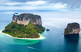 Krabi 4 Islands + Yawasam Island Premium Service by Big Longtail Boat