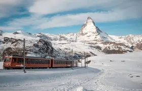 Zermatt Gornergrat cogwheel railway ticket