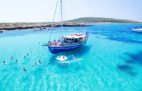 Antiparos & Despotiko: Swim, Explore, and Savor Lunch from Paros