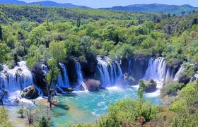 Discover Herzegovina Day Tour from Mostar: Kravice Waterfalls, Blagaj, Počitelj