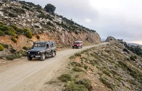 4x4 off-road tour of Crete’s mountains with taverna lunch