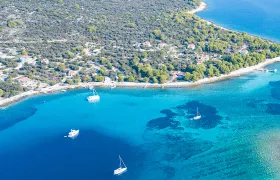 Private tour to Blue Lagoon and 3 Islands from Trogir