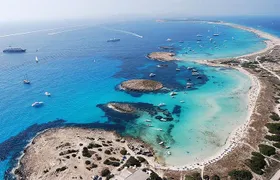 Formentera Day Trip from Ibiza on Private Luxury Catamaran