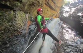 Short Canyoning Trip in The Crags