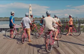 Non Touristy Pink Bike Tour by Spade & Palacio