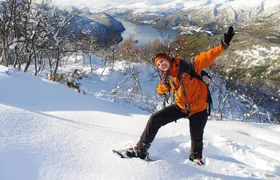 Snowshoeing - Winter Day Trip in Bodo, Northern Norway