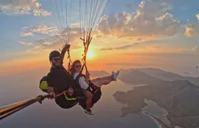 Paragliding In Fethiye Oludeniz, Turkey
