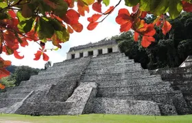 Palenque Archaeological site from Villahermosa City or airport
