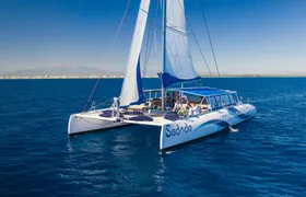 Sal Island all-inclusive adults-only catamaran cruise