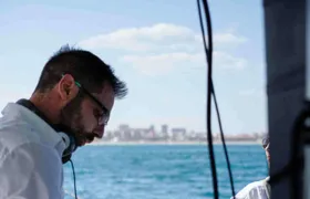 Catamaran party cruise with a DJ from Altea