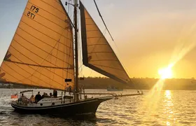 San Diego Bay Sail Aboard a Vintage Yacht Beer and Wine Included