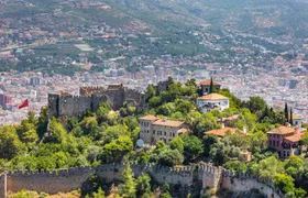 Alanya Castle and cave summer tour with lunch, boat trip and optional cable car