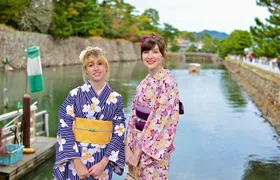 Private Kimono Elegant Experience in the Castle Town of Matsue