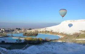 Pamukkale Sunrise Hot Air Balloon Experience & Hierapolis Visit
