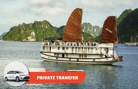 Cat Bi Airport to hotel in Tuan Chau or Ha Long one-way private transfer
