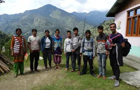 Himalayan village walk to Khati Uttarakhand 