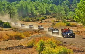 Side Jeep Safari Tour Around Taurus Mountains with Lunch