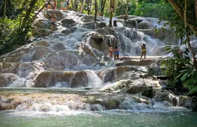 Dunns River Falls & Blue Hole Private COMBO Tour from Montego Bay