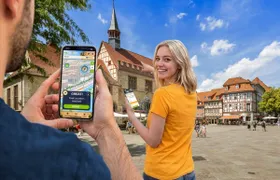 Self-guided digital scavenger hunt in Göttingen