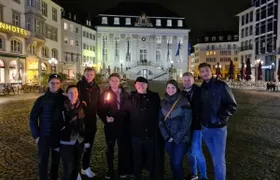 Nightwatchman tour with torch through Bonn