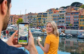 Self-guided digital scavenger hunt in Cannes