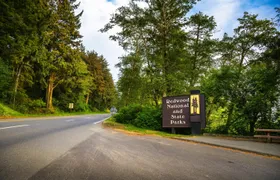 Audio-guided driving tour to Redwood National & State Parks