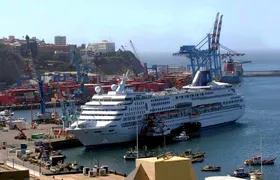 Transfer to San Antonio port prior cruise with tour in Valparaiso and Casablanca