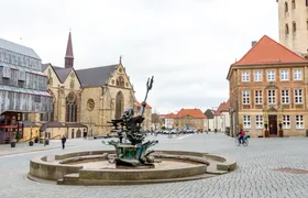 Self guided tour with interactive city game of Paderborn