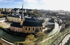 Luxembourg romantic exploration game and tour