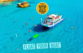Ibiza Beach Hopping Cruise with Paddleboards, Drinks and Food 6h