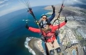 Tandem Paragliding Flight in South Tenerife