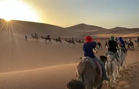 Erg Chegaga desert in Two days one night from Zagora