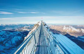 Round-trip cable car ticket to Glacier 3000