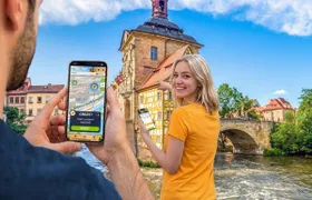 Self-guided digital scavenger hunt in Bamberg